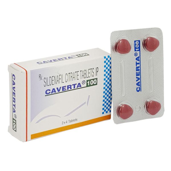 Caverta Sildenafil tablets pack multiple strengths