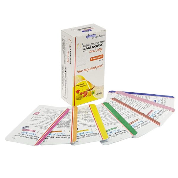 Kamagra Oral Jelly Vol. 1 Sildenafil ED Medication from ScriptChemist